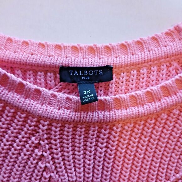 Talbot Pink and Warm Minimalist 2X Sweater 2021 - Picture 2 of 7